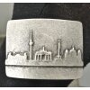 Belt Buckle Berlin City silhouette, 7,0x5,3 cm