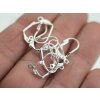 Leverback Earring Findings Silver