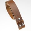 Casual leather belt brown, 4 cm, 100 % Cow leather