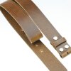 Casual leather belt brown, 4 cm, 100 % Cow leather