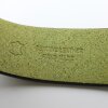 Casual leather belt Light Green 4 cm, 100 % Cow leather