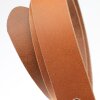 Casual leather belt Camel, 4 cm, 100 % Cow leather