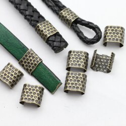 10 Metal Crimp, Cord Crimp, Crimp Fastener, Crimp Beads,...