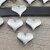 10 Heart Slider Beads, Slider Beads Heart, Dark Antique Silver
