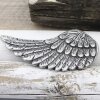 Angel Wing Belt buckle Dark Antique Silver