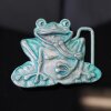 Patina Frog Belt buckle