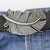 Dark Antique Silver Belt buckle Feather