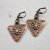 Antique Copper Ethnic Earrings