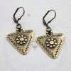 Antique Brass Ethnic Earrings