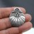 1 Antique Silver Tribal Charms Pendant