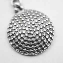 Dotted Round Earrings