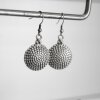 Dotted Round Earrings