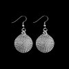 Dotted Round Earrings