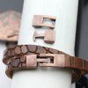 5 Haken Verschlüsse für Lederarmband. altkupfer