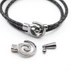 5 Gunmetal Spiral Closure, Bracelet Clasps