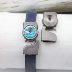 5 Armband Verschluss für 12 mm Rivoli Swarovski oder...