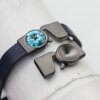 5 Armband Verschluss für 12 mm Rivoli Swarovski oder Preciosa Kristalle, Gunmetal