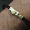 1 Gold Plated Handshake Bracelet Connector