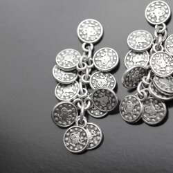 1 Charms Pendant with Ottoman coins