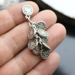 1 Charms Pendant with Ottoman coins