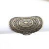 Antique Copper Mandala Ring Large Oval Ring
