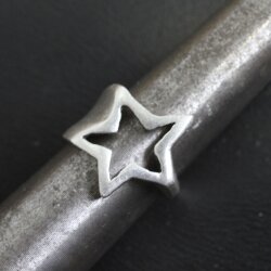 Falling Star Ring Silver