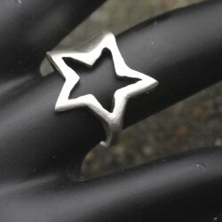 Falling Star Ring Silver