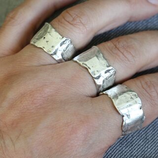 Design Statement Silber Ring 