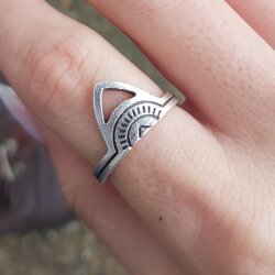 Tribal Ring, Verstellbarer Ring, Midi Rings, Stacking...