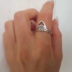 Tribal Ring, Verstellbarer Ring, Midi Rings, Stacking...