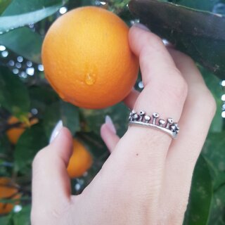 Blattring Verstellbarer Ring, Midi Rings, Stacking Rings, Zehenringe