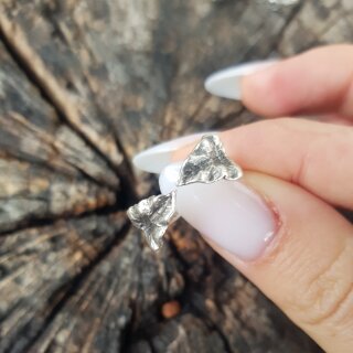 Zierlicher Bltter Ring, Minimalistischer Verstellbarer Ring, Midi Rings, Zehenringe