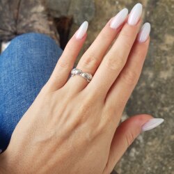 Doppelter Fisch Ring, Minimalistischer Verstellbarer Ring, Midi Rings, Zehenringe