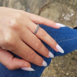 Stapelring, Minimalistischer Verstellbarer Ring, Midi Rings, Zehenringe