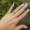 Stapelring, Minimalistischer Verstellbarer Ring, Midi Rings, Zehenringe