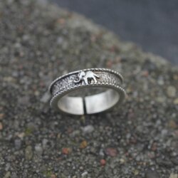 Elephant Ring, Minimalist Rings, Toe Ring, Midi Ring, Silver Ring, Stacking Ring