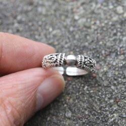 Tribal Ring, Stapelring, Minimalistischer Ring, Verstellbarer Ring, Midi Rings, Zehenringe