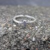 Cross Ring, Minimalist Rings, Midi Ring, Silver Ring, Stacking Ring