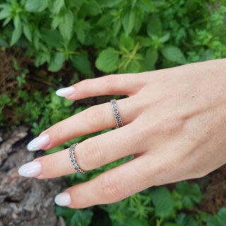 Schmetterling Ring - grenverstellbar, Stapelring, Minimalistischer Ring, Midi Rings
