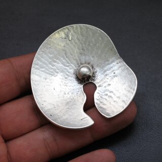 Anhnger Lotusblatt, Silber Anhnger, Zamak Schmuck