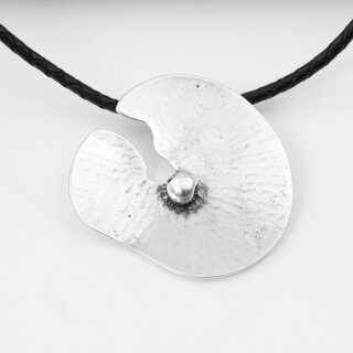 Anhnger Lotusblatt, Silber Anhnger, Zamak Schmuck
