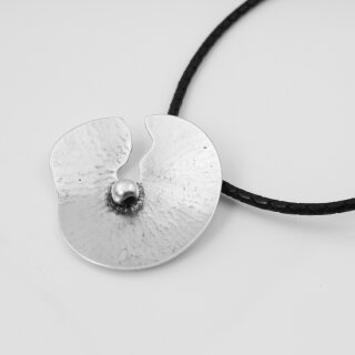 Anhnger Lotusblatt, Silber Anhnger, Zamak Schmuck