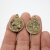 5 Greek Coin Pendant Ancient Greek Coin 30 mm Antique Brass