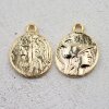 5 Greek Coin Pendant Ancient Greek Coin 30 mm Gold