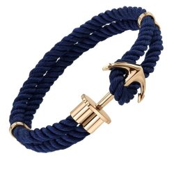 1 Matte Gold Anchor Bracelet Clasps & Slider Beads