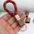 5 Zwischenstücke für Schlüsselanhänger mit Anker DIY Segelseil, Leder Schlüsselanhänger altkupfer