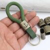 5 Antique Brass Anchor Keychain Findings, Keychain Slider Beads Keychain sailing rope Beads