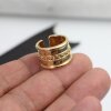 Ring im Boho-Style Mittelalter Statement Design Ring Gold