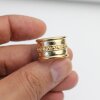 Gold Statement Ring Boho Ring Unisex chunky ring