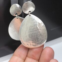 Large Teardrop Earrings